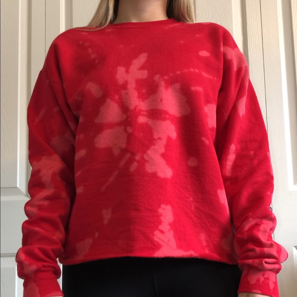 Bleach Dyed Crewneck